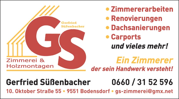 Zimmerei & Holzmontagen Gerfried Süßenbacher