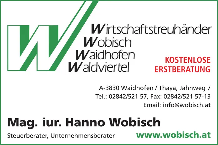 Mag. iur. Hanno Wobisch