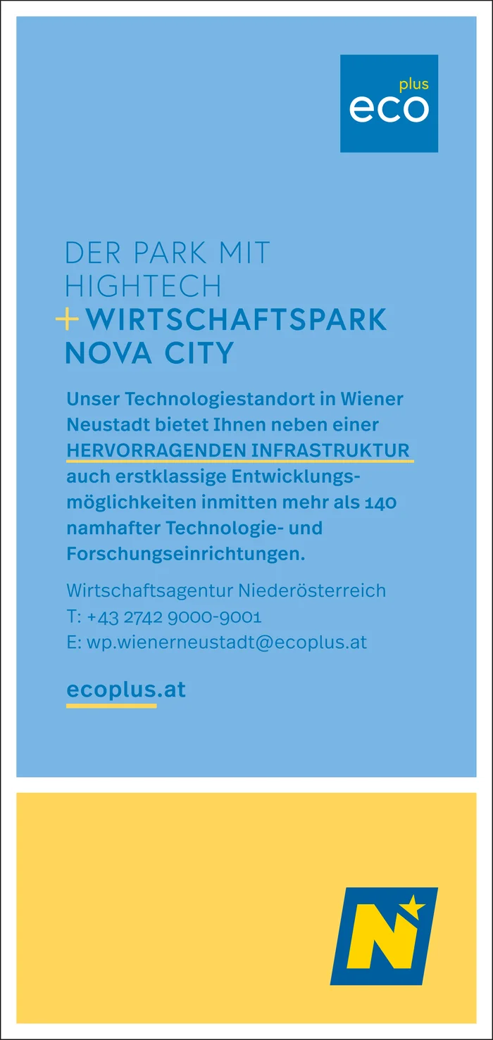 ecoplus Niederösterreich - Wirtschaftspark Nova City