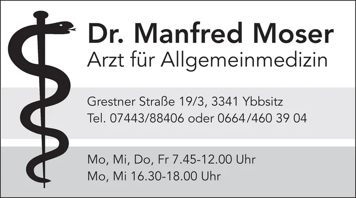 Dr Manfred Moser