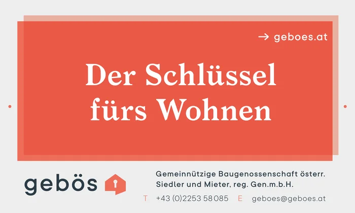 Gebös, Gemeinnützige Baugenossenschaft Österr. Siedler und Mieter, reg.Gen.m.b.H.